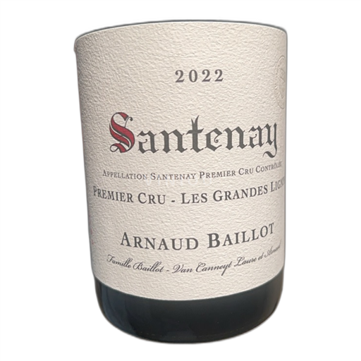 Bourgogne Santenay Premier Cru Arnaud Baillot Les Grandes Lignes 2022