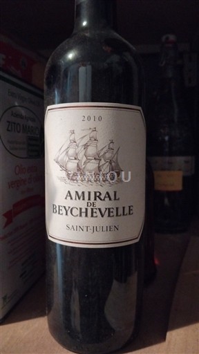 Bordeaux Saint-Julien Château Beychevelle Amiral de Beychevelle 2010