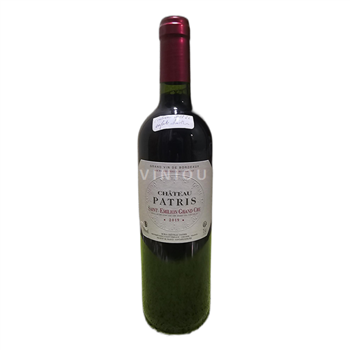 Bordeaux Saint-Émilion Grand Cru Chateau Patris 2019