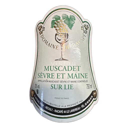 Loire Valley Muscadet Sèvre et Maine Domaine de racape  2018