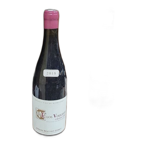 Burgundi Clos-de-vougeot Domaine Berthaut Gerbet 2018
