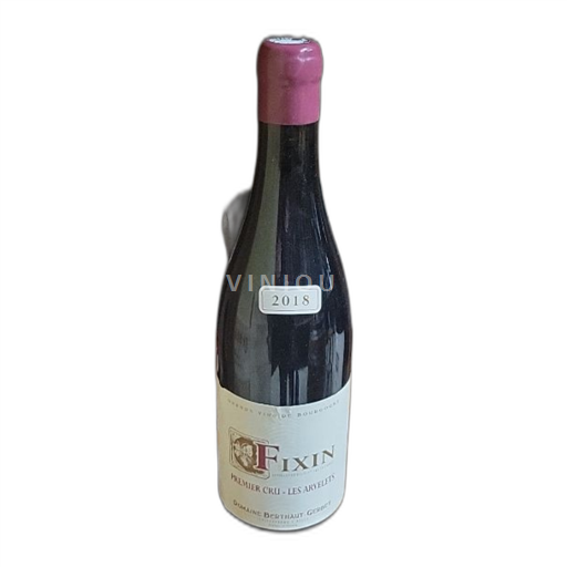 Burgundi Fixin Domaine Berthaut-Gerbet Les Arvelets 2018