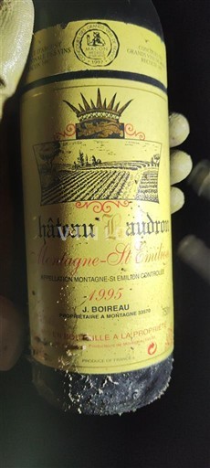 Bordeaux Montagne-saint-émilion Château Baudron 1995