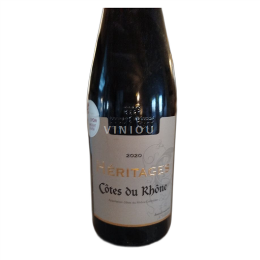 Vallée du Rhône Côtes-du-rhône Héritages 2020