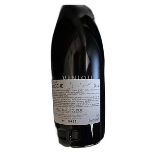 Vale do Ródano Châteauneuf-du-Pape Domaine la Barroche 2014