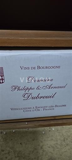 Borgonha Savigny-lès-Beaune Philippe et Arnaud Dubreuil Vergelesses 1er Cru 2017