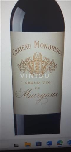 Bordéus Margaux Chateau Monbrison 2022