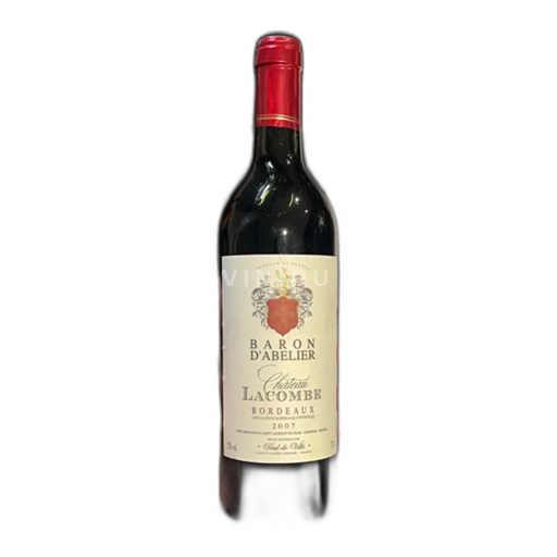 Bordeaux Château Lacombe Baron d'Abelier 2007