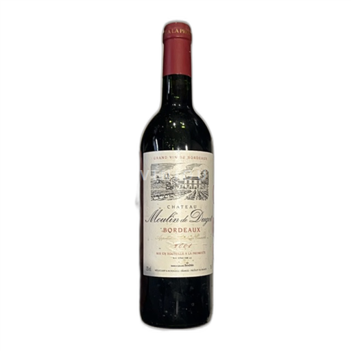 Bordeaux Không được chỉ định Moulin de Dugot 2001