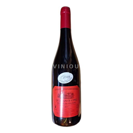 Beaujolais Beaujolais Villages Domaine Coteaux des Oliviers Quarante Cinq 2017