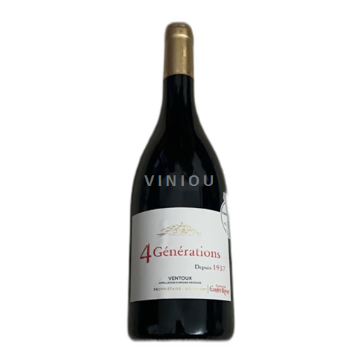 Rhônen laakso Ventoux Coulet Rouge 4 Générations 2020