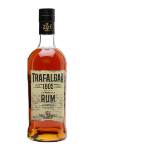 Rum Amberkleurig Trafalgar 1805 Caribbean Gibraltar Company 1a Schotland Niet gespecificeerd