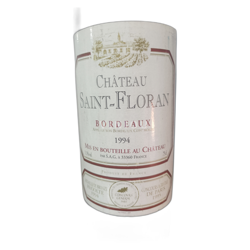 Bordeaux chateau saint floran 1994