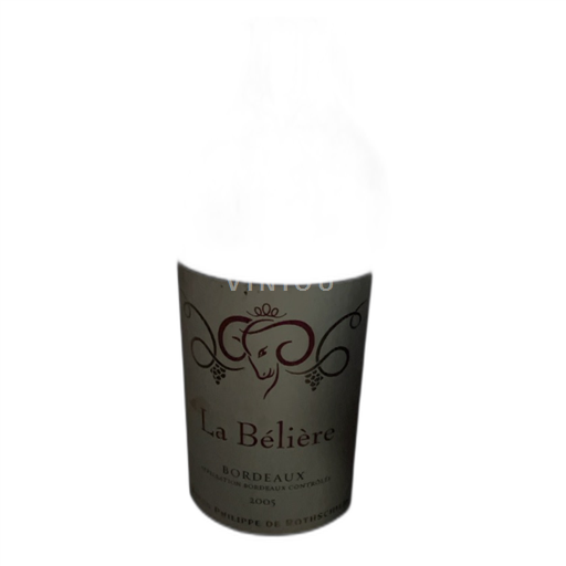 Bordeaux Baron Philippe de Rothschild La Bélière 2005