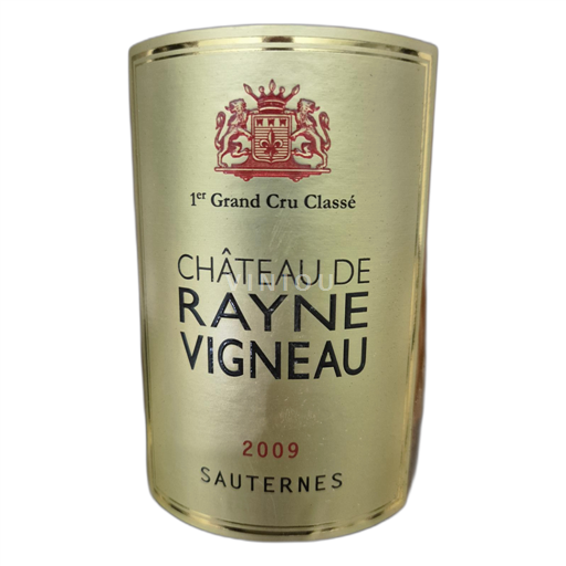 Bordeaux Sauternes Château de Rayne Vigneau 2009
