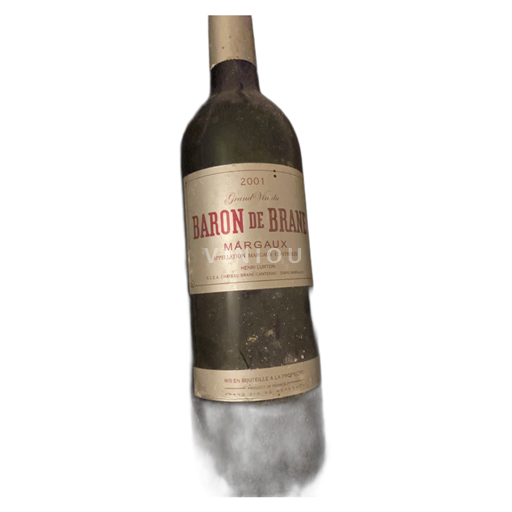 Bordeaux Margaux Château Brane-Cantenac Baron de Brane 2001