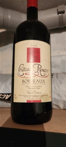 Bordeaux Château Rougier 2004