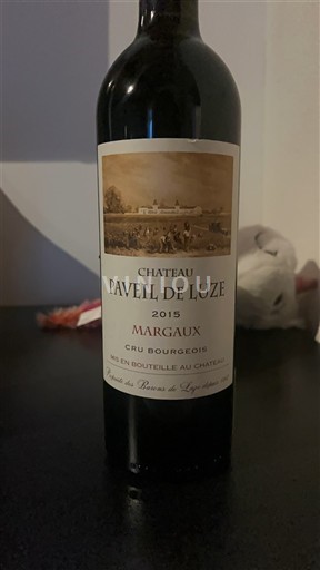Bordeaux Margaux Château Paveil de Luze 2015