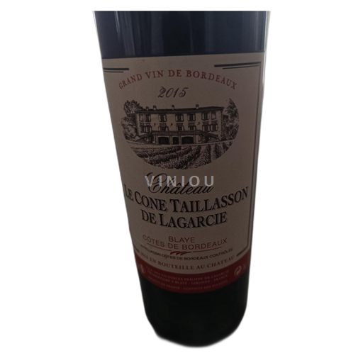 Bordeaux Blaye-côtes-de-bordeaux Château Le Cone Taillasson De Lagarcie 2015