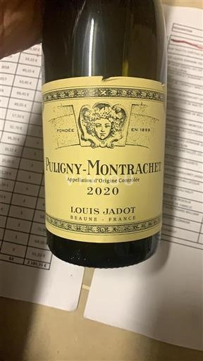 Bourgondië Puligny-Montrachet Louis Jadot 2020