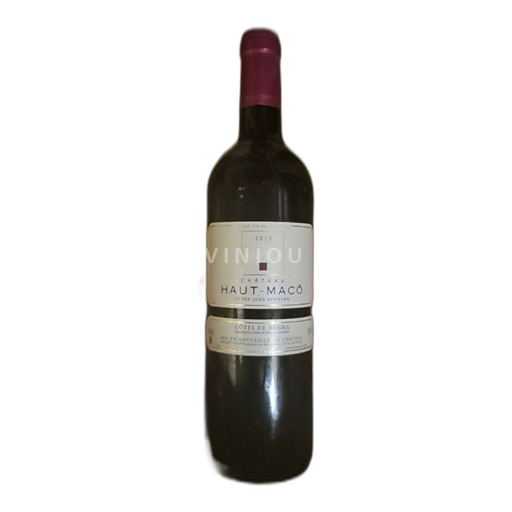 Burdeos Côtes-de-bourg Château Haut-Maco Jean Bernard 2010