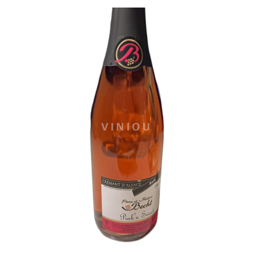 Alsace Crémant d'Alsace Pierre et Frédéric Becht Pink'n Sweet Icke årgångsbetecknad