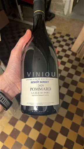 Bourgogne Pommard Benoît Sordet La Rue Au Port 2020