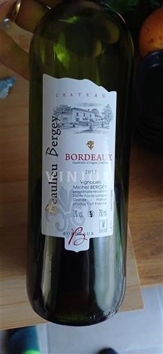 Bordeaux Château Beaulieu Bergey 2013