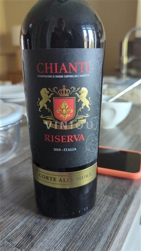 Toscana Chianti Corte Alle Mura Riserva 2019