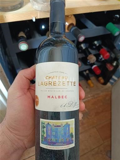Südwestfrankreich Cahors Château Lagrézette Malbec 2016