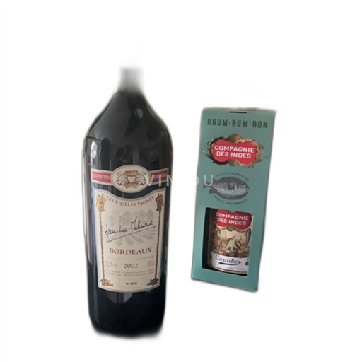 Vin Rouge sec Les Vieilles Vignes Jeanluc Malarre 2002 France Bordeaux AOC