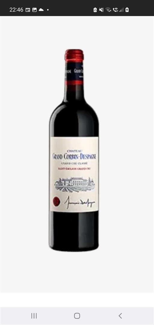 Bordeaux Saint-Émilion Grand Cru Château Grand Corbin Despagne 2022