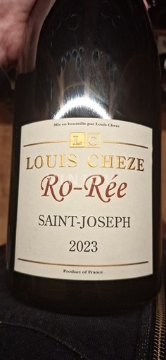 Rhône Valley Saint-Joseph Louis Cheze Ro-Rée 2023