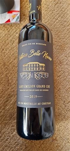 Bordeaux Saint-Émilion Grand Cru Château Belle Nauve 2019