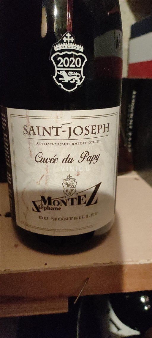 Údolí Rhôny Saint-Joseph Domaine Stéphane Montez du Papy 2020