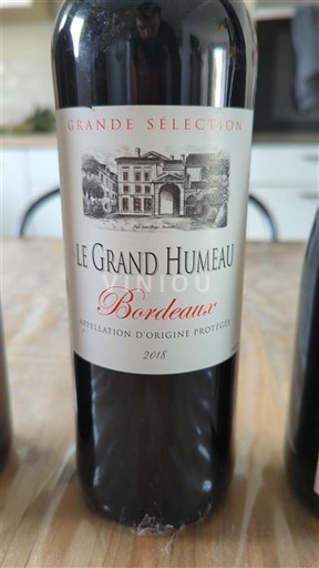 Bordeaux Le Grand Humeau Grande Sélection 2018
