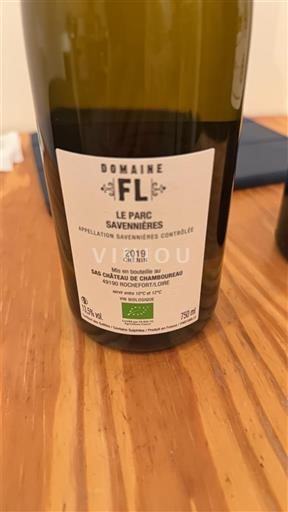Loiredalen Savennières Domaine FL Le Parc 2019