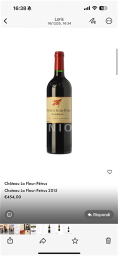 Bordeaux Pomerol Château La Fleur-Pétrus 2015