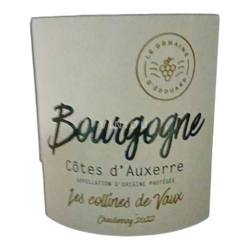 Burgundija Bourgogne Côtes d'Auxerre Le Domaine d'Édouard Les collines de Vaux 2022