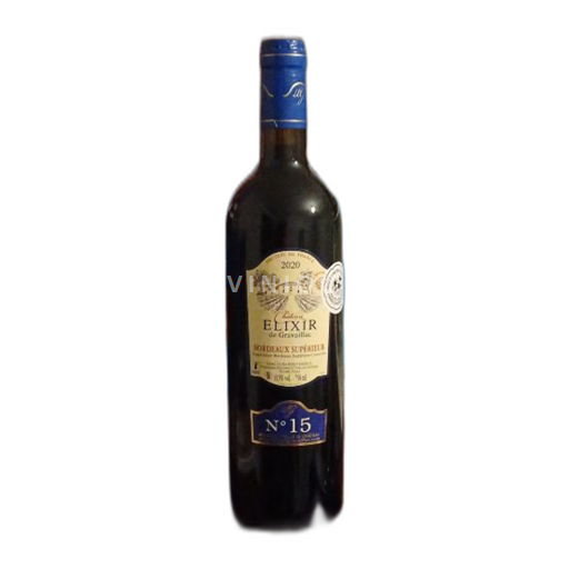 Bordeaux Bordeaux supérieur Château Elixir de Gravaillac N°15 2020