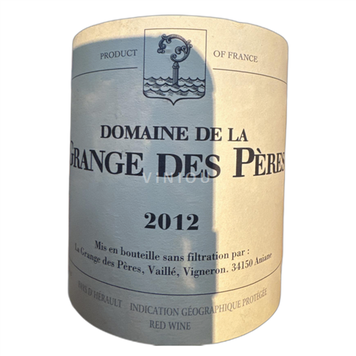 Languedoc och Roussillon Ospecificerad Domaine de la Grange des Pères 2012