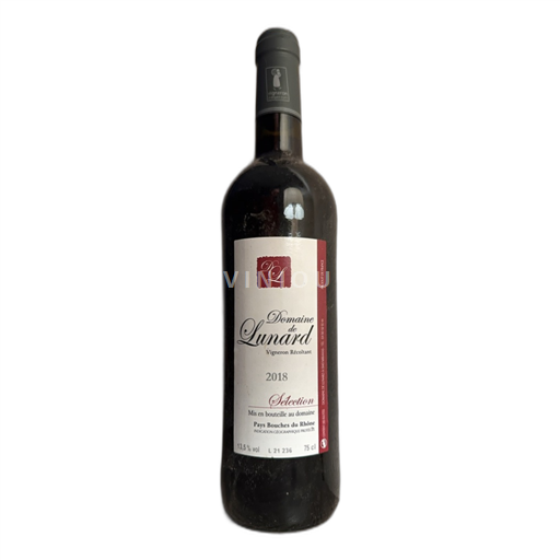 Provence, Nedre Rhônedal, Korsika Bouches-du-Rhône Domaine de Lunard Sélection 2018