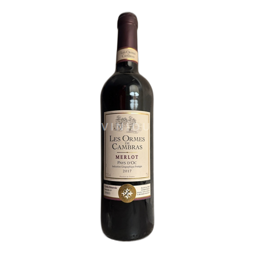 Linguadoca e Rossiglione Coteaux di Béziers Les ormes de Cambras Merlot 2017