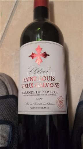 Burdeos Lalande-de-Pomerol Château Saint-Louis Vieux Galvesse 2023