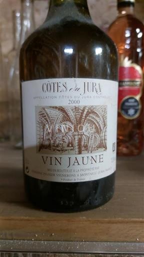 Jura Côtes-du-jura Domaine Pignier Vin Jaune 2000