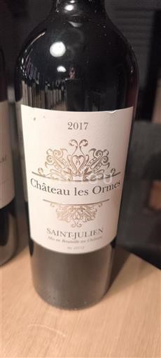 Burdeos Saint-Julien Château les Ormes 2017