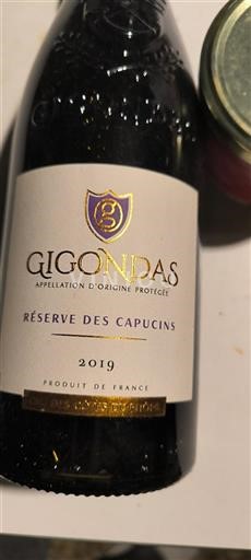 Lugina e Ronës Gigondas Réserve des Capucins 2019
