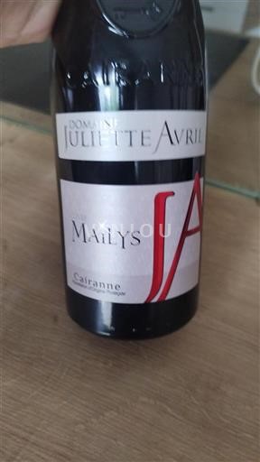 Rhônetal Cairanne Domaine Juliette Avril Mai¨lys 2021