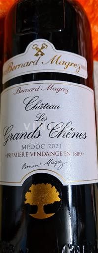 Bordeaux Médoc Château Les Grands Chênes Bernard Magrez 2021