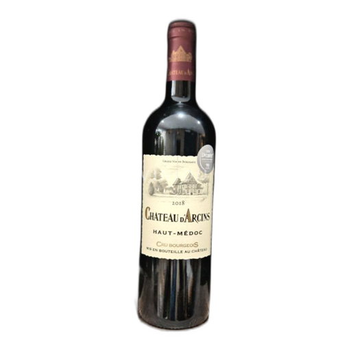 Bordeaux Haut-Médoc Chateau d'Arcins 2018
